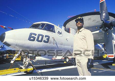 Afro-American Soldier Standing By Aircraft, USS Forrestal View Large Photo Image Stock Photo - Afro-American Soldier Standing By Aircraft, USS Forrestal. Fotosearch