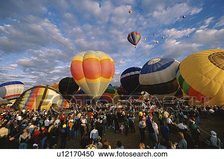 Albuquerque International Balloon Festival View Large Photo Image Stock Image - Albuquerque International Balloon Festival. Fotosearch