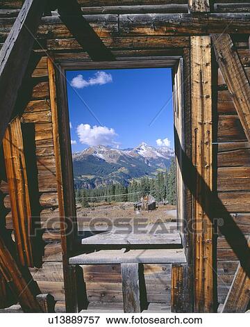 Alta Ghost Town and Mountains, San Juan National Forest, Colorado View Large Photo Image Stock Photo - Alta Ghost Town and Mountains, San Juan National Forest, Colorado. Fotosearch