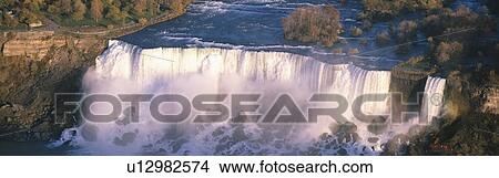 American Falls viewed from Canada, Niagara Falls, New York View Large Photo Image Picture - American Falls viewed from Canada, Niagara Falls, New York. Fotosearch