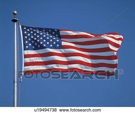 American Flag View Large Photo Image Stock Photo - American Flag. Fotosearch