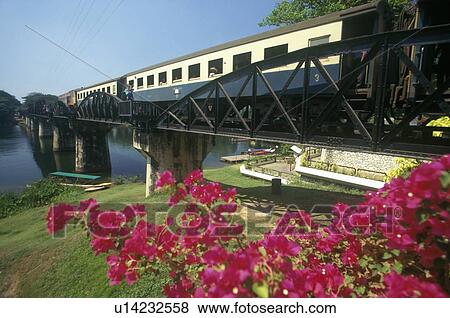 Bridge over River Kwai View Large Photo Image Stock Photo - Bridge over River Kwai. Fotosearch