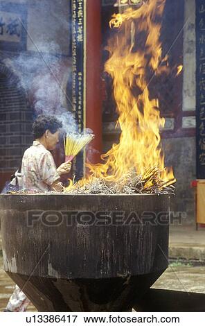 Buddhist worshippers View Large Photo Image Stock Photo - Buddhist worshippers. Fotosearch