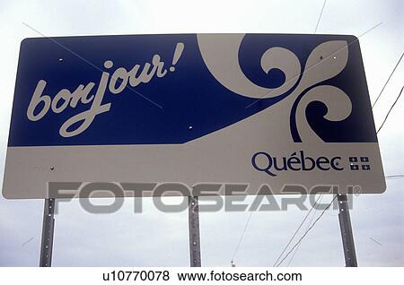 Stock Photo - Canadian sign. Fotosearch