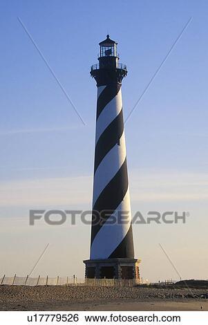 Cape Hatteras Lighthouse at Cape Hatteras National Seashore, NC View Large Photo Image Stock Photograph - Cape Hatteras Lighthouse at Cape Hatteras National Seashore, NC. Fotosearch