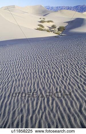 Stock Photography - Desert Sand, Death Valley, California. Fotosearch