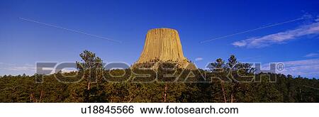 Devil's Tower National Monument, Wyoming View Large Photo Image Stock Photograph - Devil's Tower National Monument, Wyoming. Fotosearch