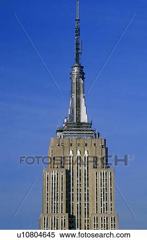 Empire State Building at sunrise, New York City, NY View Large Photo Image Stock Photography - Empire State Building at sunrise, New York City, NY. Fotosearch