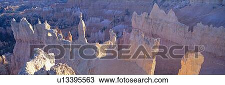 Hoodoos at Sunrise, Bryce Canyon National Park, Southern Utah View Large Photo Image Stock Image - Hoodoos at Sunrise, Bryce Canyon National Park, Southern Utah. Fotosearch