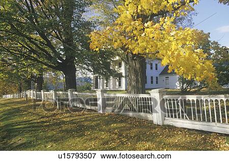 Stock Photo - House in Autumn. Fotosearch