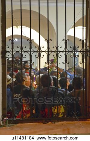Picture - Interior of Church in Cuba. Fotosearch