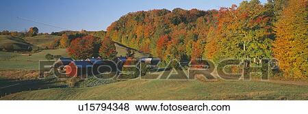 Stock Photo - Jenny Farm, South of Woodstock, Vermont. Fotosearch