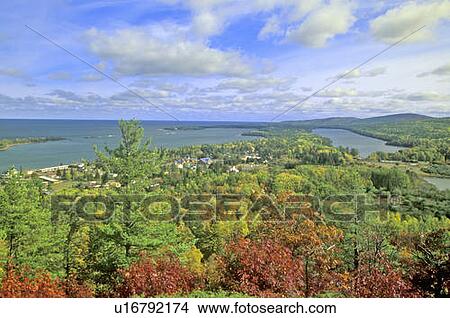 Lake Superior from the Copper Harbor View Large Photo Image Picture - Lake Superior from the Copper Harbor. Fotosearch