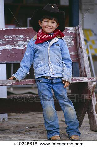 Little cowboy View Large Photo Image Stock Photo - Little cowboy. Fotosearch
