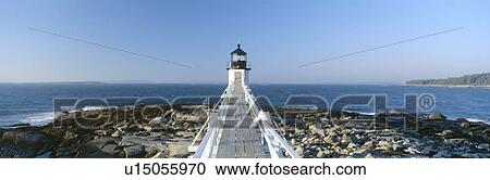 Marshall Point Lighthouse from 1832, Penobscot Bay, Port Clyde, Maine View Large Photo Image Stock Image - Marshall Point Lighthouse from 1832, Penobscot Bay, Port Clyde, Maine. Fotosearch