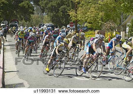 Stock Image - Men's Bicycling. Fotosearch