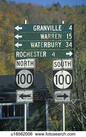 Miscellaneous road signs View Large Photo Image Stock Photograph - Miscellaneous road signs. Fotosearch