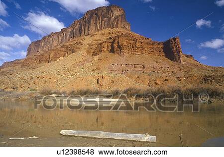 Stock Photo - Morning on Colorado River, southern UT. Fotosearch