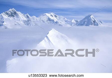 Stock Image - Mountain tops. Fotosearch