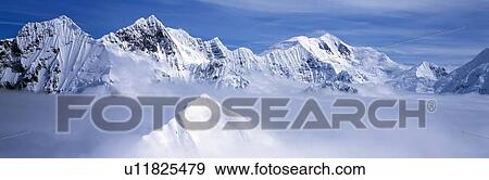 Stock Photo - Mountains and glaciers in Wrangell-St. Elias National Part, Alaska. Fotosearch