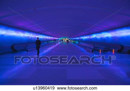 Moving sidewalks at airport View Large Photo Image Stock Photo - Moving sidewalks at airport. Fotosearch