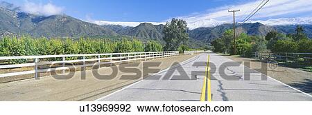 Orange Groves & Snow on Topa Topa Mountains, Ojai, California View Large Photo Image Stock Image - Orange Groves & Snow on Topa Topa Mountains, Ojai, California. Fotosearch