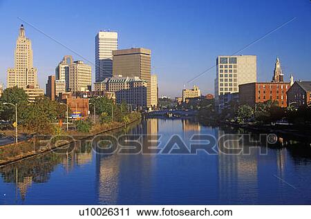 Providence, RI skyline in the morning from the Seekonk River in Autumn View Large Photo Image Stock Image - Providence, RI skyline in the morning from the Seekonk River in Autumn. Fotosearch