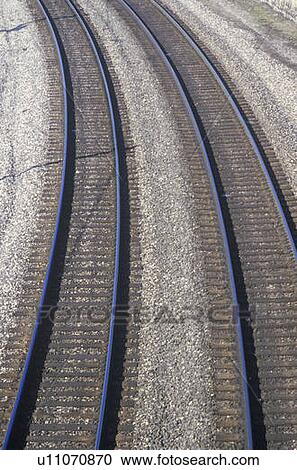 Railroad tracks View Large Photo Image Stock Image - Railroad tracks. Fotosearch