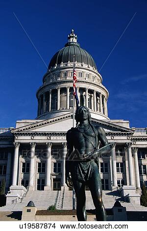 Picture - Salt Lake City State Capitol. Fotosearch