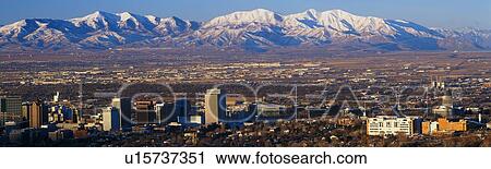 Stock Image - Salt Lake City. Fotosearch