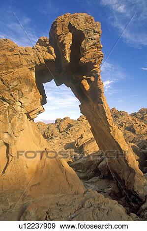 Stock Photo - Sandstone formation called Elephant Rock in Valley of Fire State Park, NV. Fotosearch