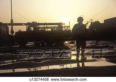 Silhouetted National Guard during 1992 riots View Large Photo Image Stock Photo - Silhouetted National Guard during 1992 riots. Fotosearch