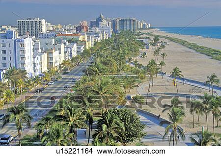 Picture - South beach, Miami Beach, Florida. Fotosearch