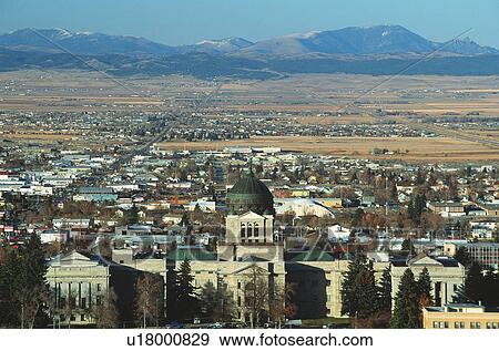 Stock Photo - State Capitol of Montana, Helena. Fotosearch