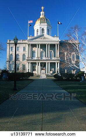 State Capitol of New Hampshire, Concord View Large Photo Image Stock Image - State Capitol of New Hampshire, Concord. Fotosearch