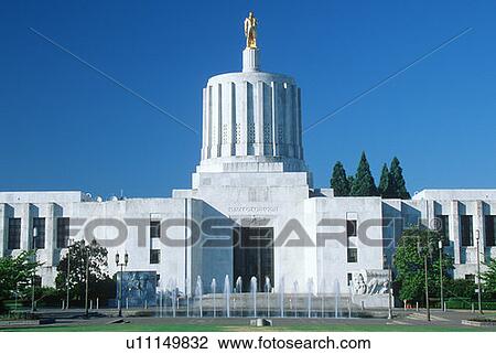State Capitol of Oregon, Salem View Large Photo Image Stock Image - State Capitol of Oregon, Salem. Fotosearch