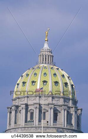 Stock Photo - State Capitol of Pennsylvania, Harrisburg. Fotosearch