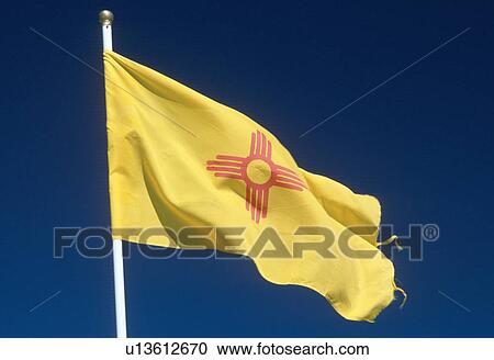 State Flag of New Mexico View Large Photo Image Stock Image - State Flag of New Mexico. Fotosearch