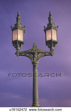 Stock Image - Street Lamps. Fotosearch