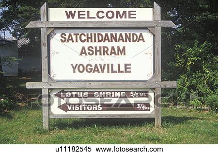 Street sign to the Satchidananda Ashram-Yogaville View Large Photo Image Stock Photography - Street sign to the Satchidananda Ashram-Yogaville. Fotosearch