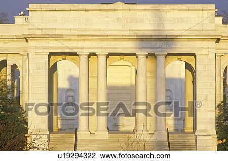 Sunset on the Arlington Memorial Theater, Washington, DC View Large Photo Image Stock Image - Sunset on the Arlington Memorial Theater, Washington, DC. Fotosearch