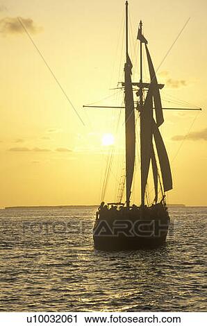 The Sea Wolf takes a sunset cruise in Key West, Florida View Large Photo Image Stock Image - The Sea Wolf takes a sunset cruise in Key West, Florida. Fotosearch