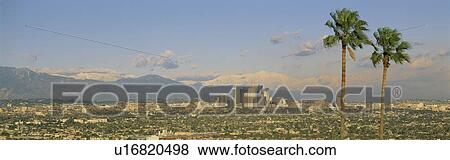This is a clear view of downtown Los Angeles View Large Photo Image Stock Photo - This is a clear view of downtown Los Angeles. Fotosearch