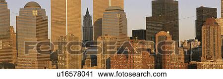 This is a close up view of the downtown Manhattan skyline View Large Photo Image Stock Image - This is a close up view of the downtown Manhattan skyline. Fotosearch