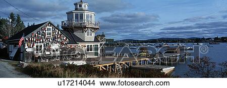 This is a lobster village in New England View Large Photo Image Picture - This is a lobster village in New England. Fotosearch