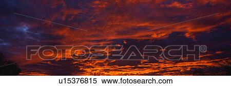 Stock Photography - This is a sunset sky over Ventura.. Fotosearch