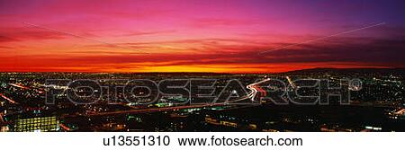 This is an aerial view of downtown Los Angeles at sunset View Large Photo Image Stock Image - This is an aerial view of downtown Los Angeles at sunset. Fotosearch