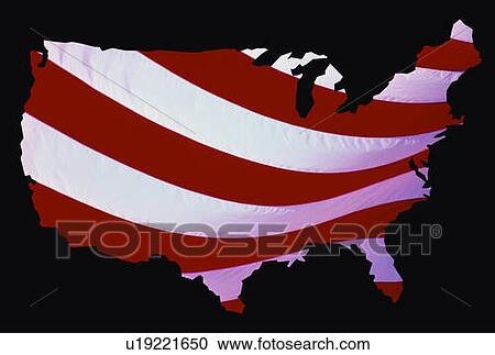 This is an outline of a map of the United States View Large Photo Image Stock Image - This is an outline of a map of the United States. Fotosearch