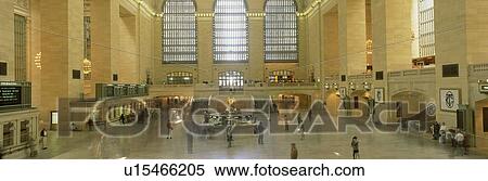 Stock Photography - This is the interior of Grand Central Station. Fotosearch