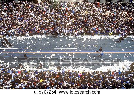Picture - Ticker Tape Parade, New York City, New York. Fotosearch